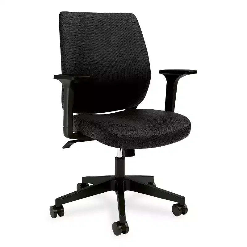 Alera Wessex Ergonomic Fabric Task Chair - Black