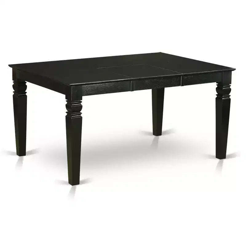 Luxury Dining Table Set - Kitchen Table with Chairs - 7 Piece Rectangle Table Set