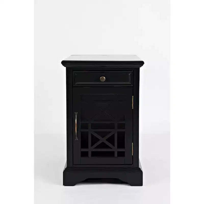 Jofran,Craftsman USB Charging Chairside End Table