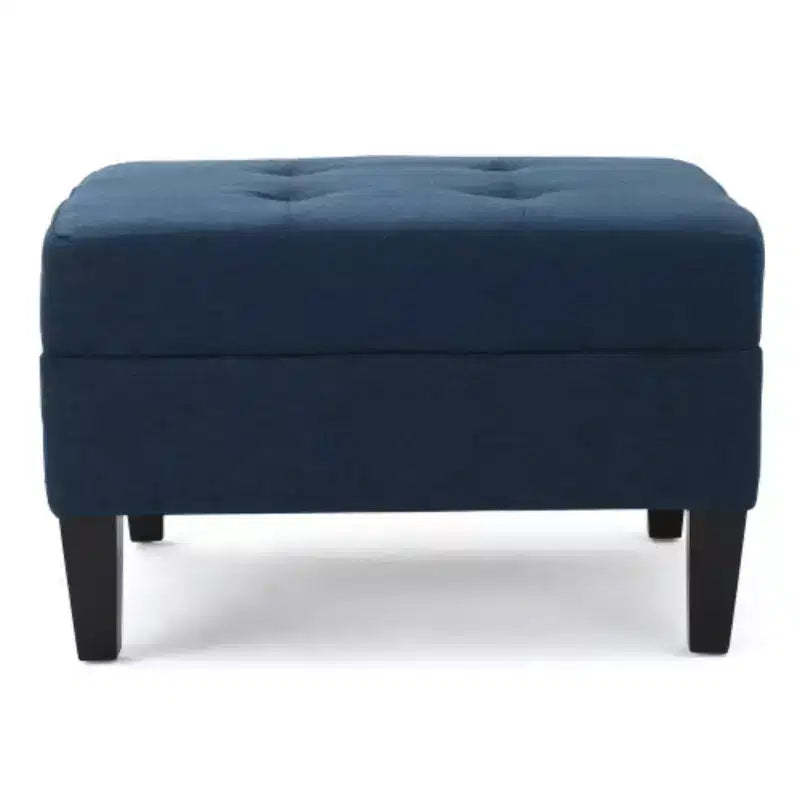 Elegant Blue Ottoman: A Perfect Addition to Your Home Decor