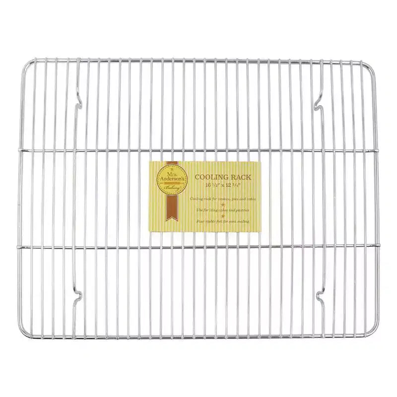 Mrs. Anderson's Baking Cooling Rack 12-3/4 in. W X 16-1/2 in. L Silver
