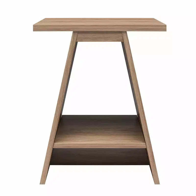 Danton A-Frame End Tables, Set of 2, Walnut