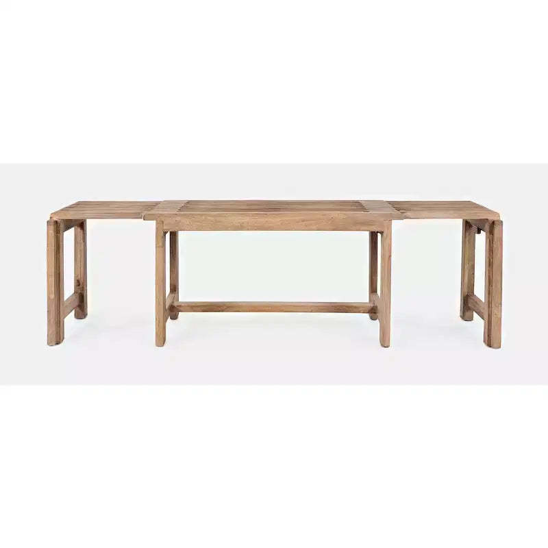 Bradford Modern Extendable Solid Mango Hardwood Bench