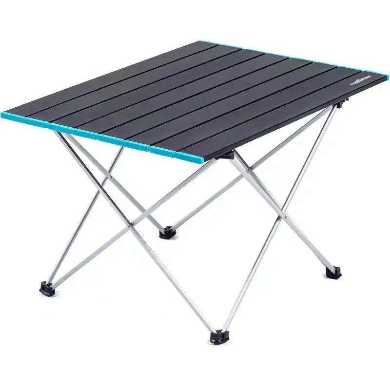 Naturehike FT08 Portable Camping Table, Ultralight Aluminum Folding Beach Table with Carry Bag for Outdoor Cooking, Picnic, Camp, Boat, Travel