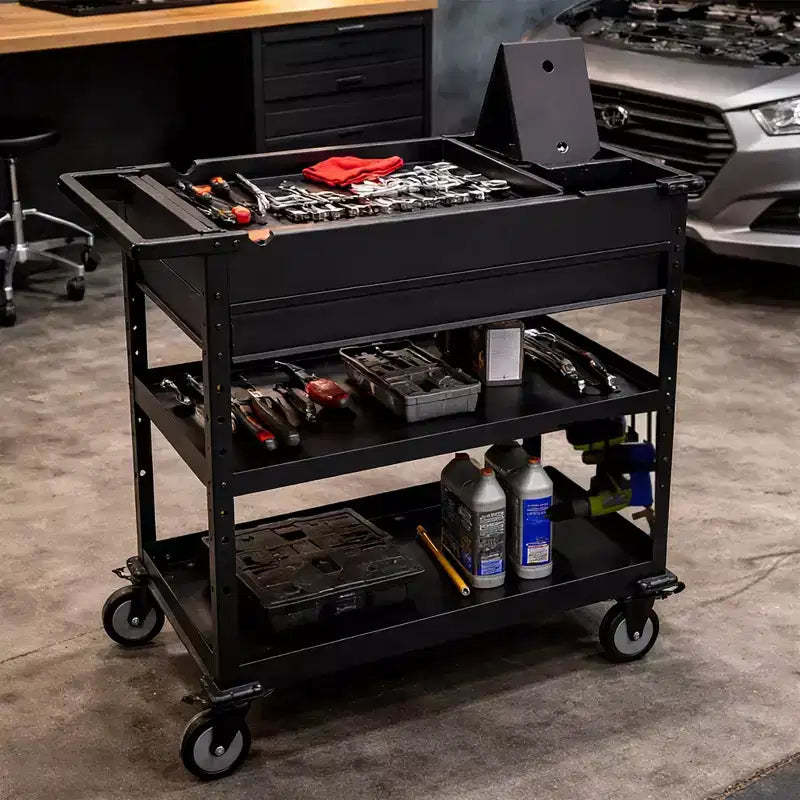 Montezuma 40 Work Cart with Power Tool Holder