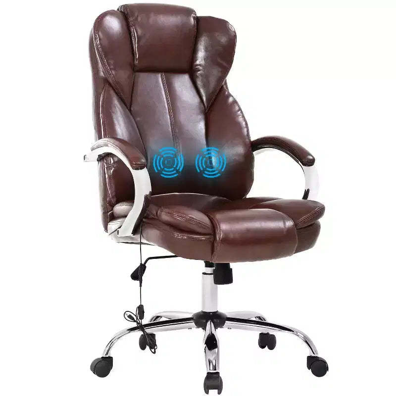 BestMassage Office Chair Executive Chair with PU Leather High Back Desk Chair