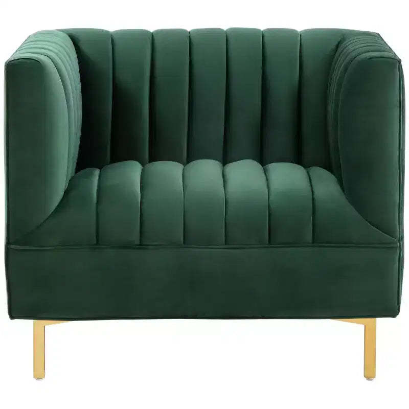 Doris Velvet Club Chair - SFV4763 - Safavieh Couture