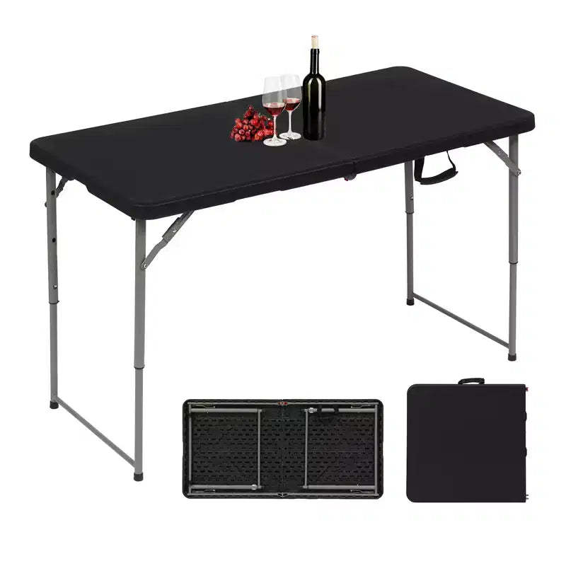 SUGIFT Portable Plastic Folding Tables for Home Garden Office Indoor Outdoor