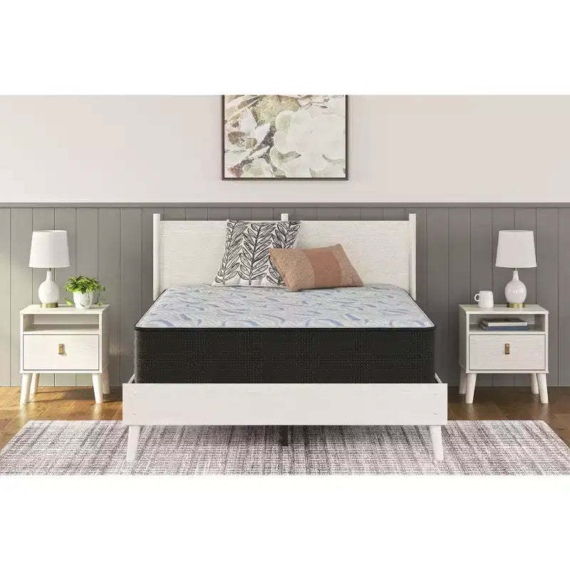 Signature Design by Ashley Elite Springs Plush 14-Inch Mattress - Memory Foam & Wrapped Coils - Bed in a Box