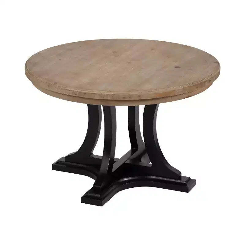 Kate and Laurel Linsley Wood Coffee Table, 28x28x18, Rustic Brown
