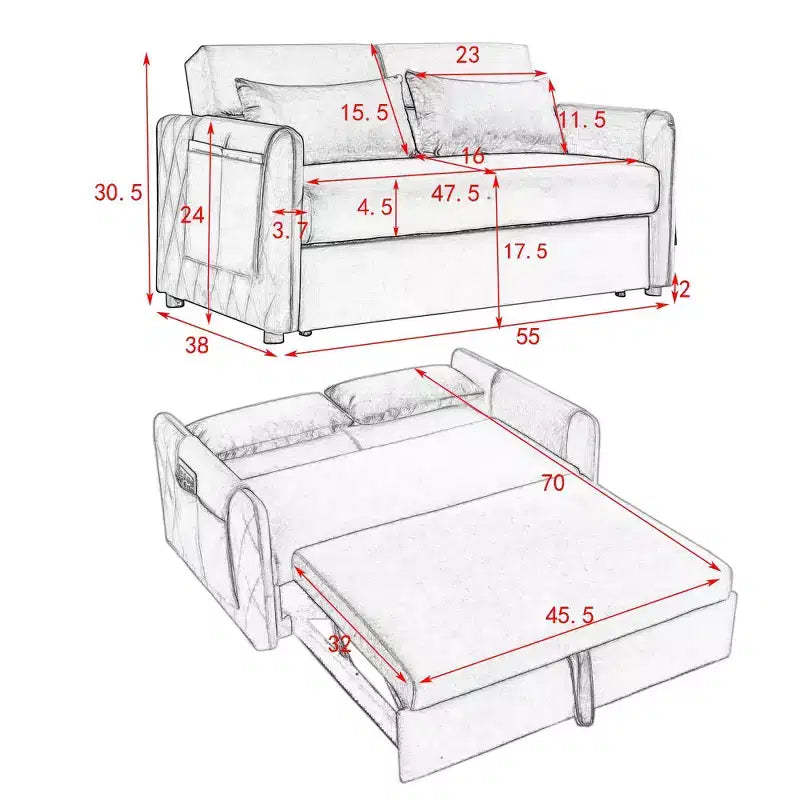 Modern 3-Seater + 3-Seater Teddy Sofa Combo - Wooden Frame & Cushions Included
