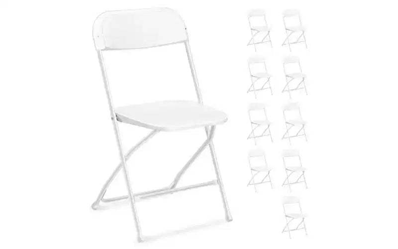 Karl Home | Plastic Folding Chair (Set of 10)