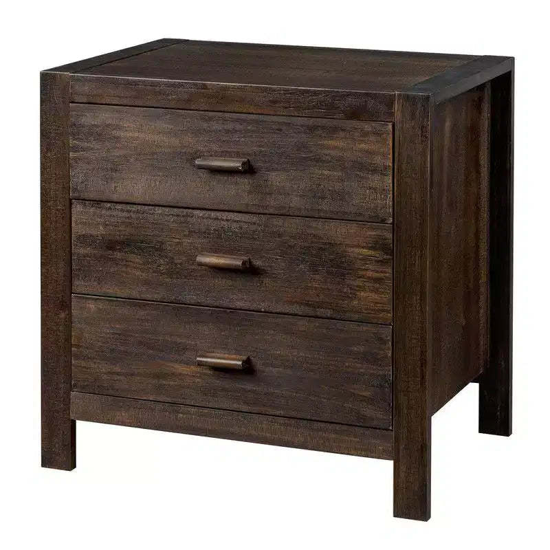 Karl Home | 24'' W Solid Wood Nightstand