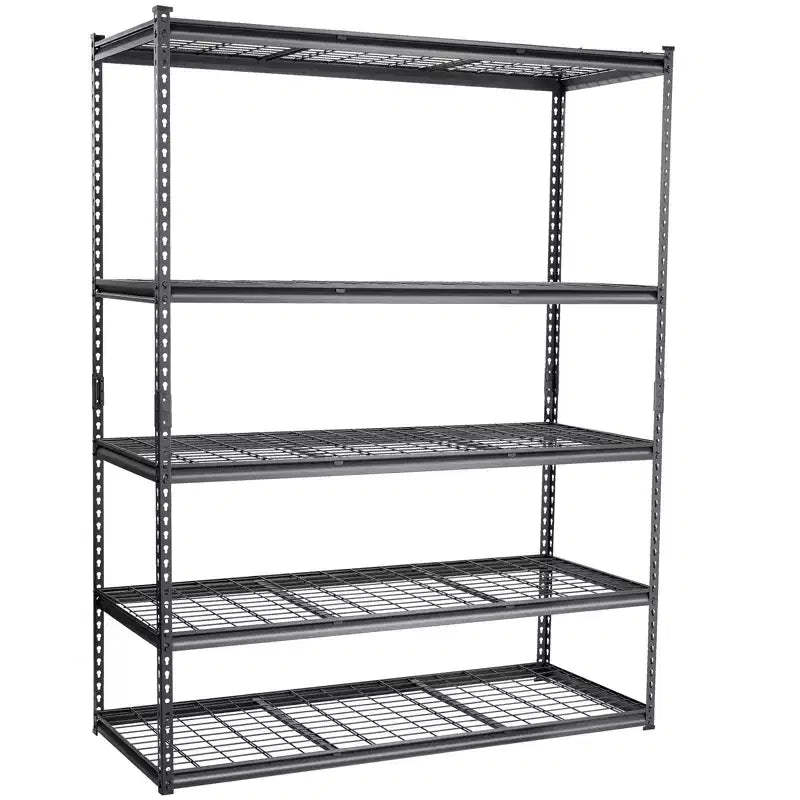 VEVOR Storage Shelving Unit, 5-Tier Adjustable, 2000 lbs Capacity, Heavy Duty Garage Shelves Metal Organizer Wire Rack