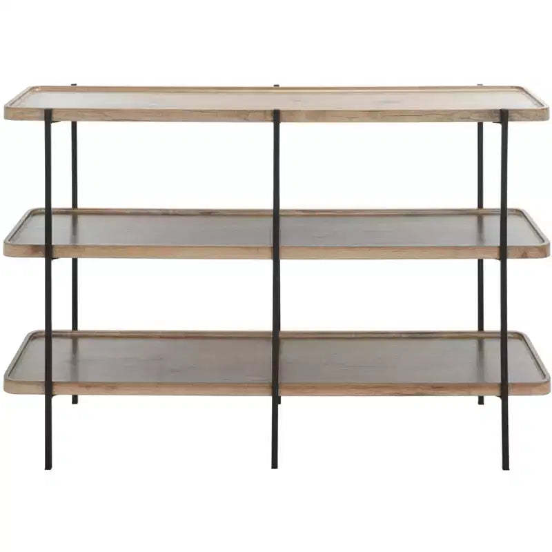Atwell 2 Shelf Console Table - CNS4204A - Brown - Safavieh