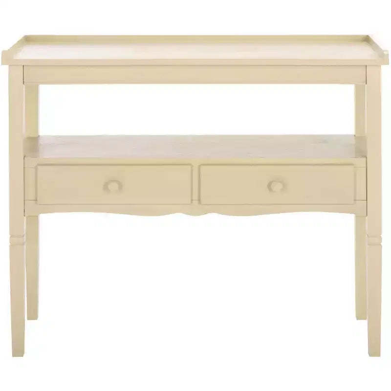 Araminta 1 Drawer Console - CNS5746A - Beige - Safavieh