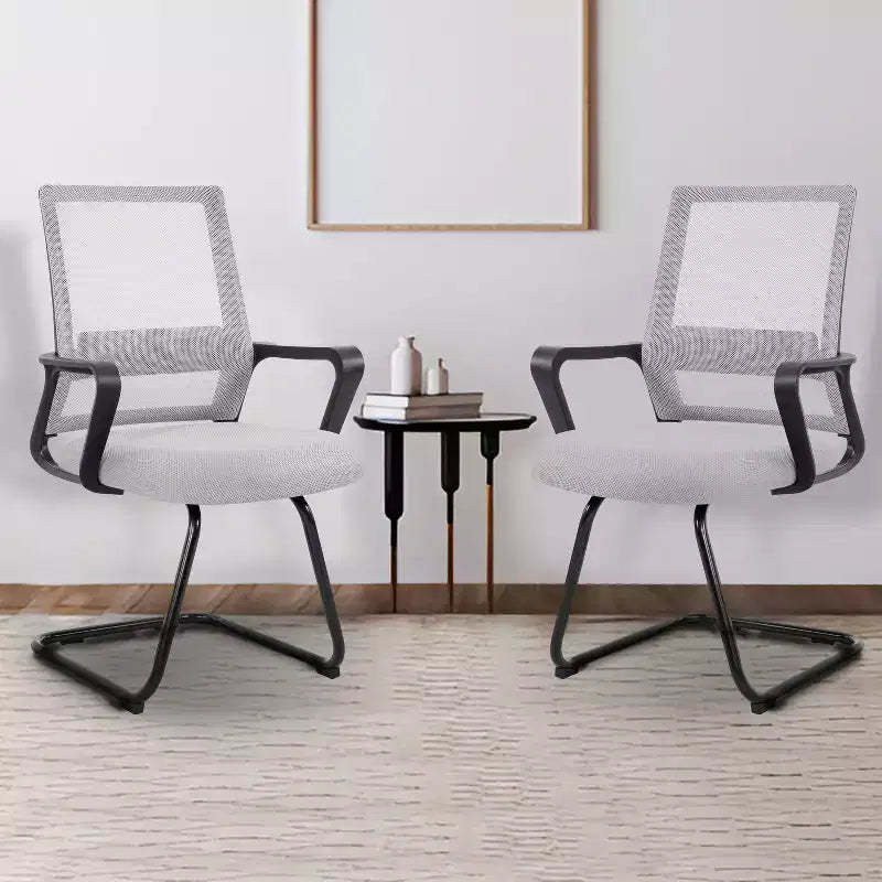 Home Imports Emporium Mesh Guest Chair  Ergonomic Reception Seating for Office or Lobby  Set of 2/4/6/8