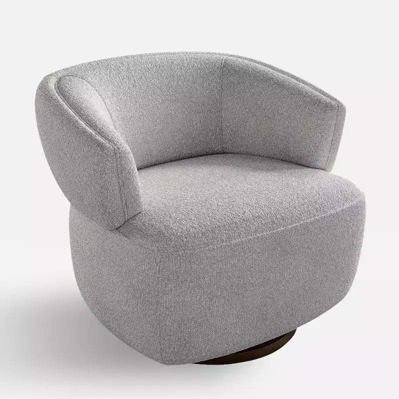 Vatros Barrel Chair Fully Assembled Swivel Accent Chair
