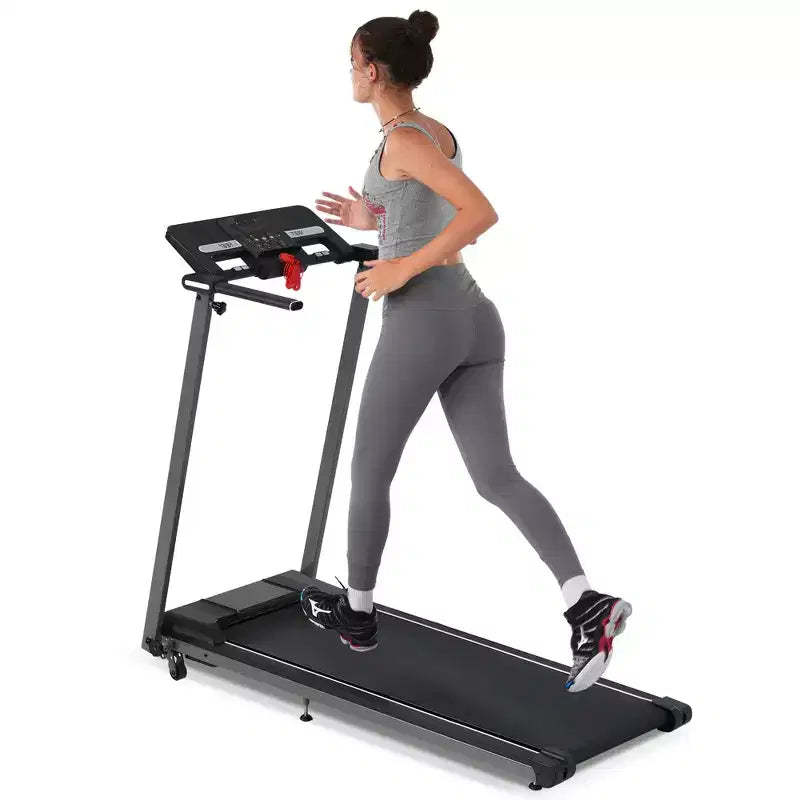Whisen Folding Walking Treadmill, 2.5HP, 0.5-7.5MPH, 265LBS Capacity, Incline