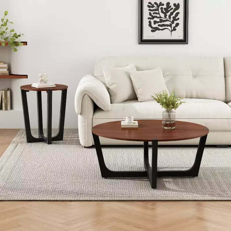 Christopher Knight Home Vandor Modern Acacia Wood Coffee and Side Table Set