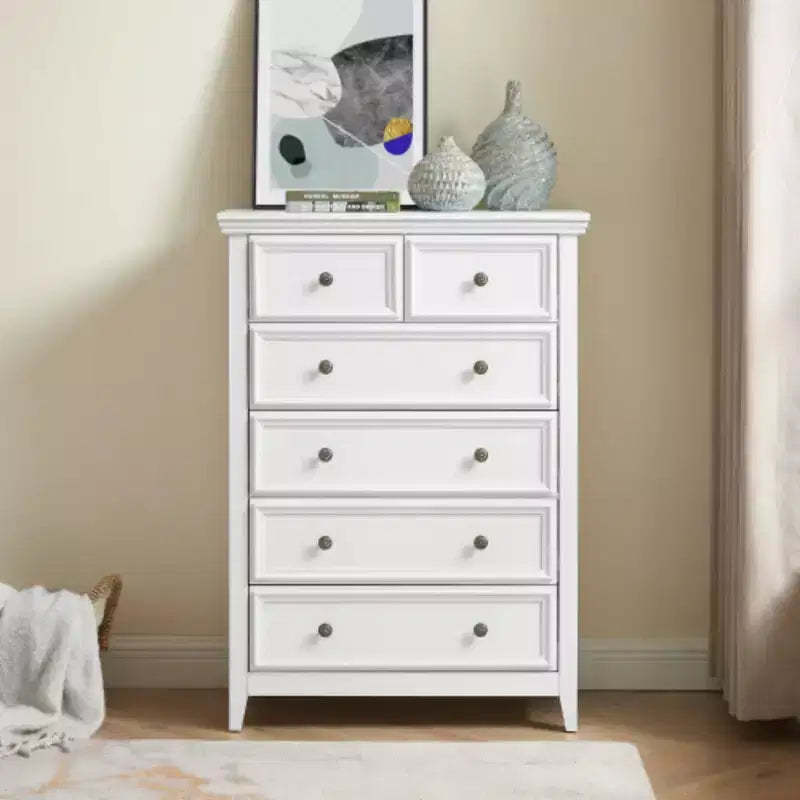 Modern 6 Drawers Dresser 6 Drawers Cabinet,Chest of Drawers Closet Organizers and Storage Clothes Storage Drawers Cabinet