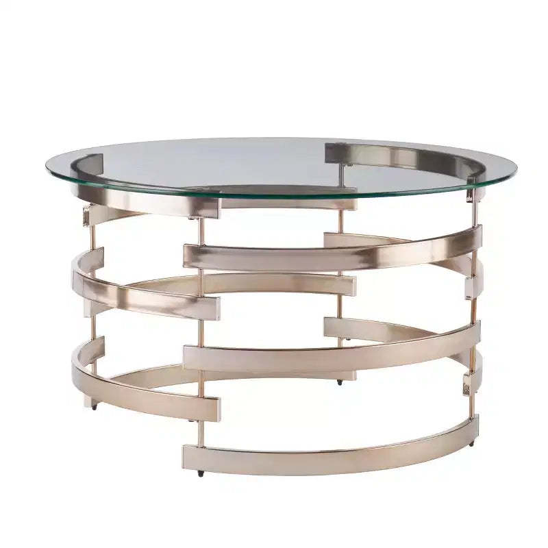 Belmar Cocktail Table - Champagne - SEI