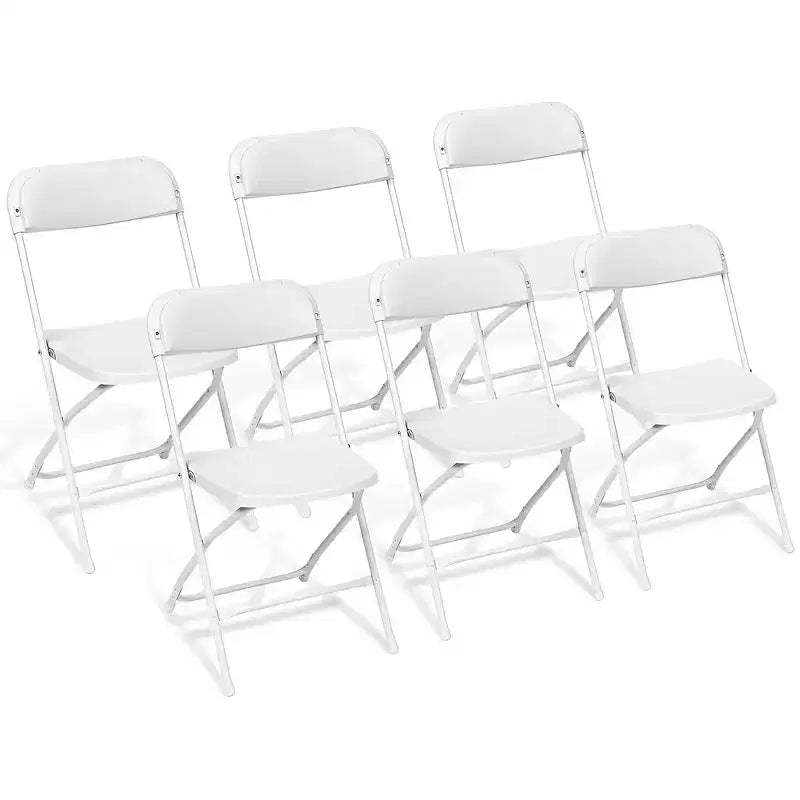 SUGIFT Folding Chairs Plastic Folding Chairs for Indoor/Outdoor Use, Non-Slip Design, Easy Storage