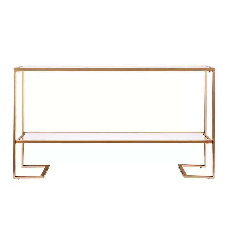 Horten Glam Narrow Console - Gold - SEI