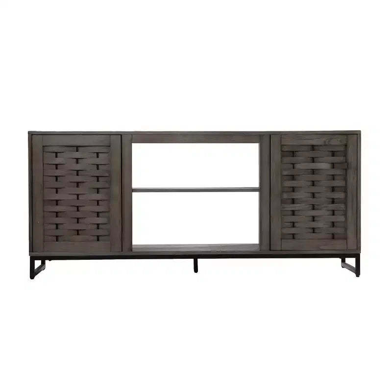 Akehurst TV Stand with Media Storage - Grey - SEI