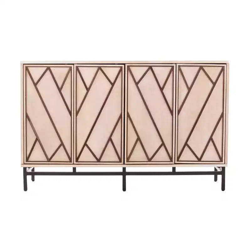 Bremling Art Deco Buffet - White - SEI