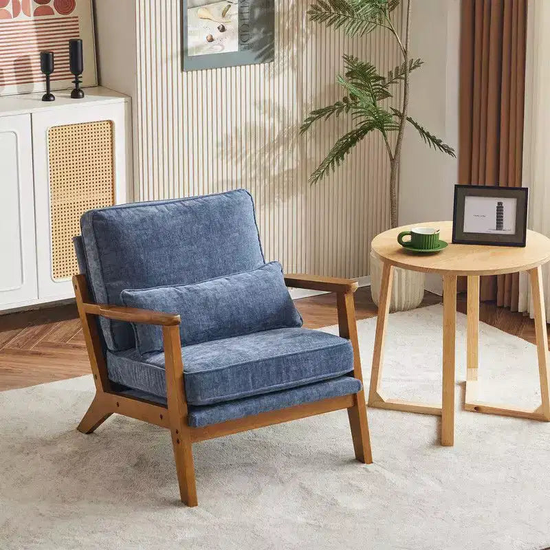 Karl Home Upholstered Single Lounge Chair Accent Chair