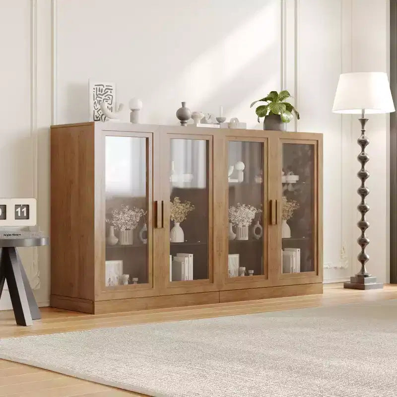 Combination Of Modern Aesthetics And Pragmatism: An Elegant And Practical Minimalist Storage Cabinet Makes Your Home More Comfortable.
