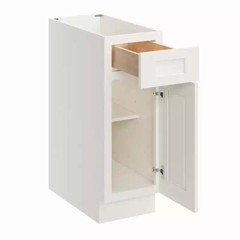 CASAINC 12 in. W x 34.5 in. H x 24 in. D Base Kitchen Cabinet with 1 Soft-Close Drawer  Plywood Frame, Full Overlay Front