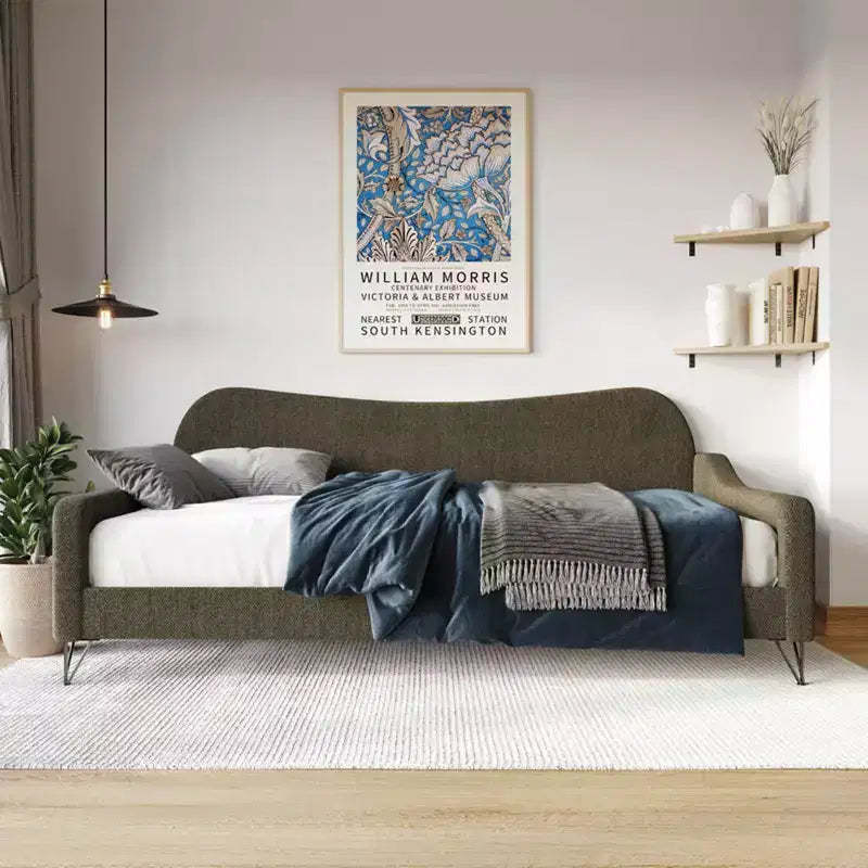 Home Design Natty Upholstered Twin Daybed