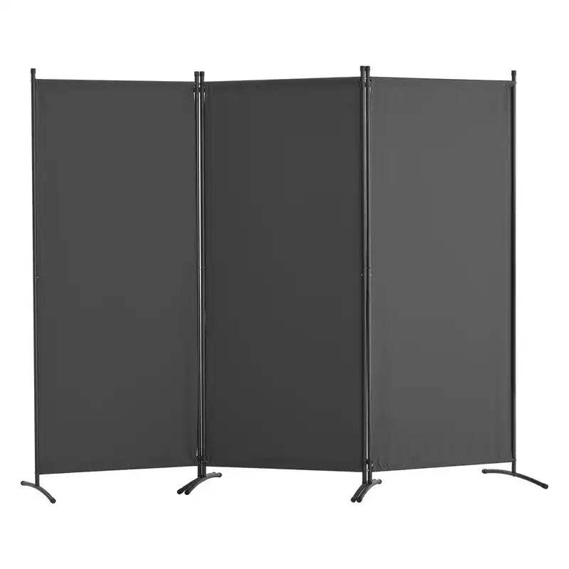 VEVOR Room Divider, 3 Panel Room Dividers and Folding Privacy Screens, Fabric Partition Room Dividers for Office, Bedroom, Dining Room, Gray