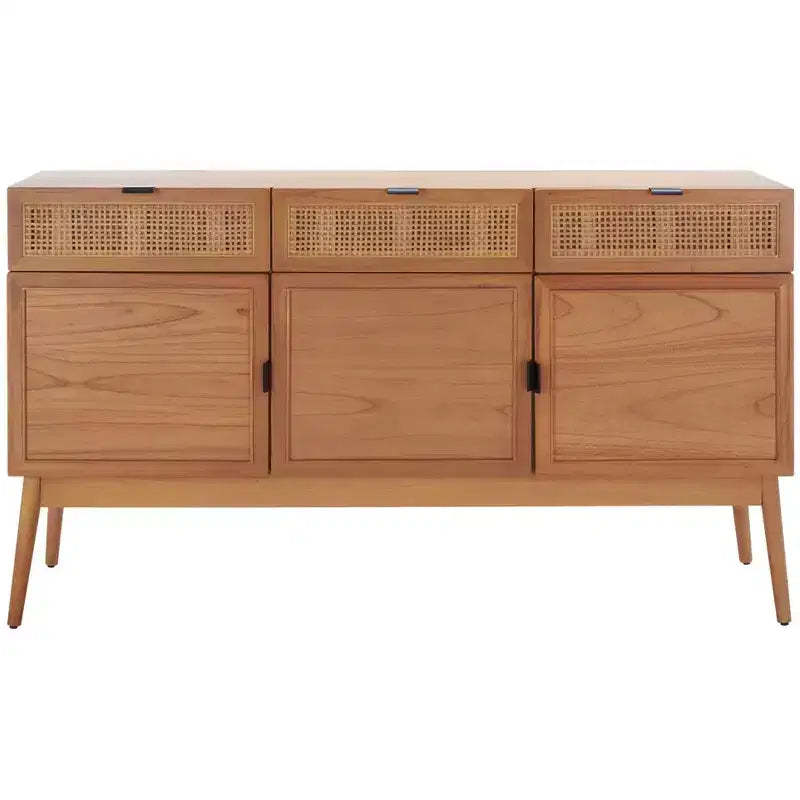 Suri 3 Drawer 3 Door Side Board - MED5004 - Natural - Safavieh