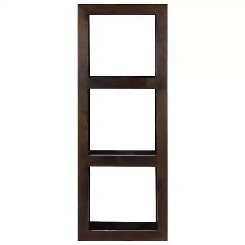 vidaXL Solid Acacia Wood Console Cabinet - Versatile Retro Style Sideboard for Storage and Decor - 15.7x11.8x43.3
