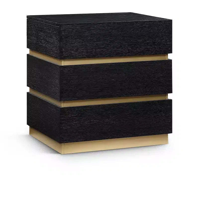 Meridian Furniture,Zaylan Black Nightstand