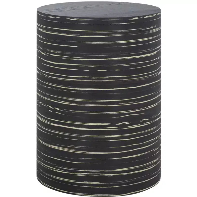 Bahan Round End Table - ACC2311A - Black - Safavieh