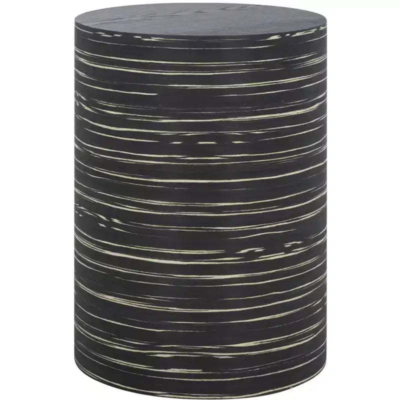 Bahan Round End Table - ACC2311A - Black - Safavieh