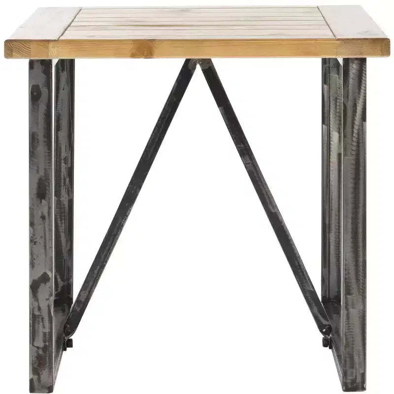Chase End Table - AMH4127A - Natural - Safavieh Couture