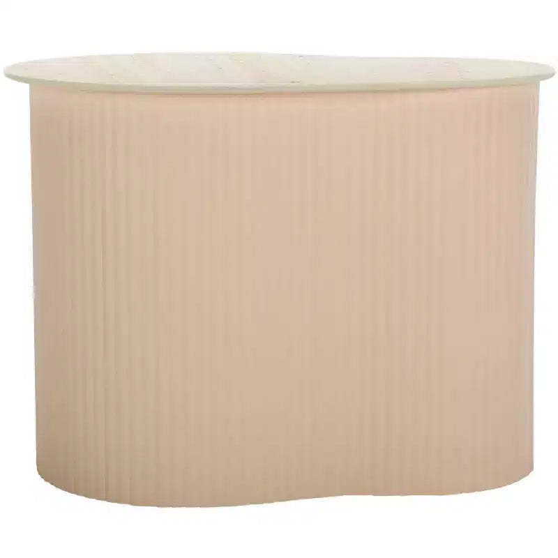 MTP Medium Ceramic Side Table - ACC2910A - Beige Ceramic/Beige - Safavieh