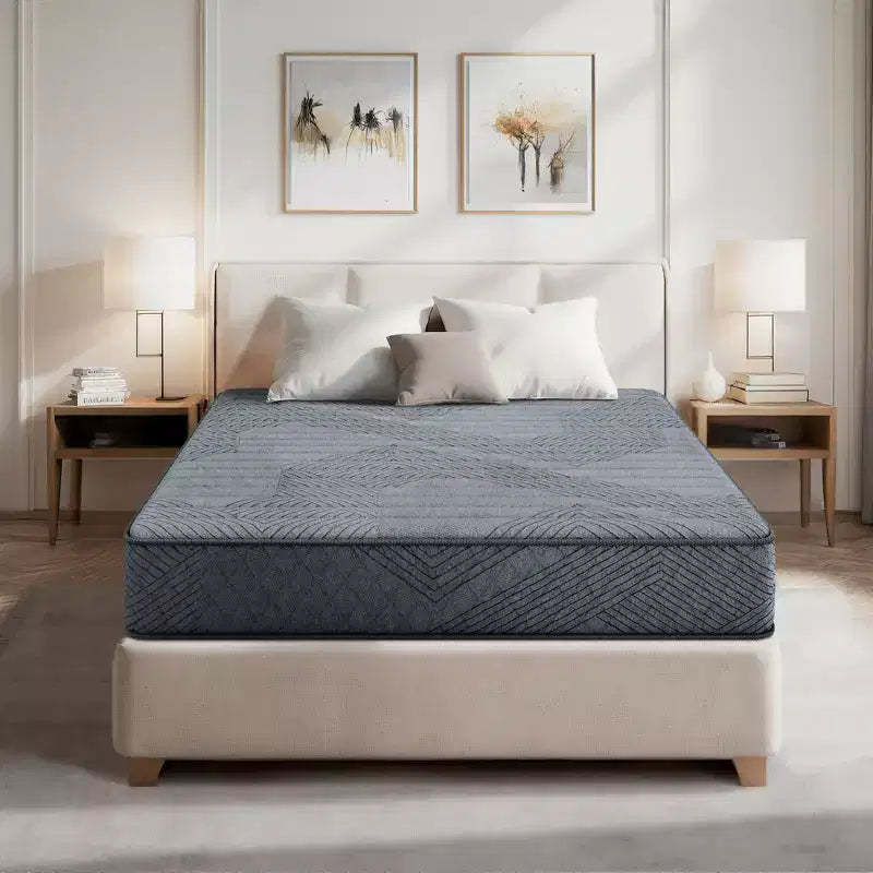 Swedrea Hybrid Mattress Medium Cooling Memory Foam in Black