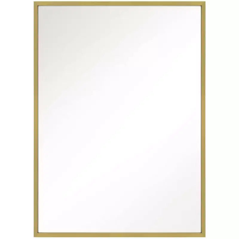 Generation Lighting Kit 24 x 36 Brass Rectangular Wall Mirror