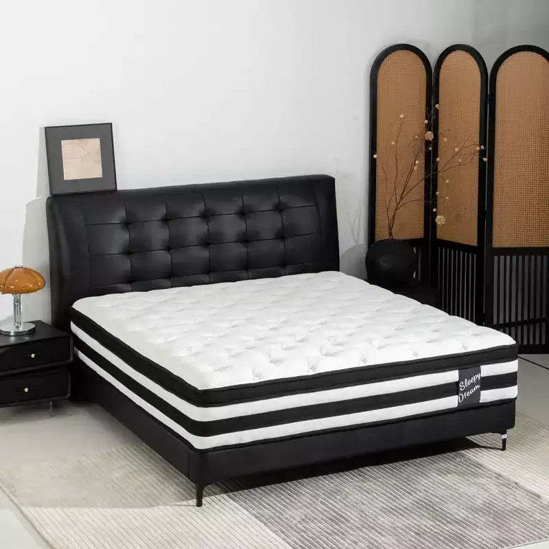 12 Inch King Size Breathable Cover Certipur-US Memory Foam Individual Pocket Spring Hybrid Mattress