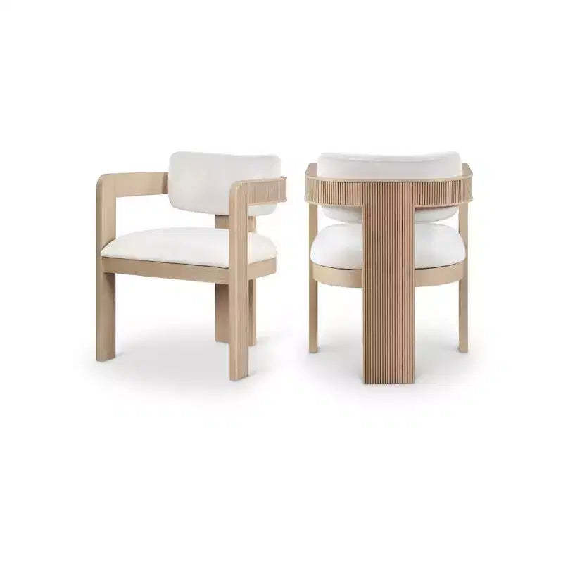Meridian Furniture,Sacha Velvet Dining Chair, Set of 2