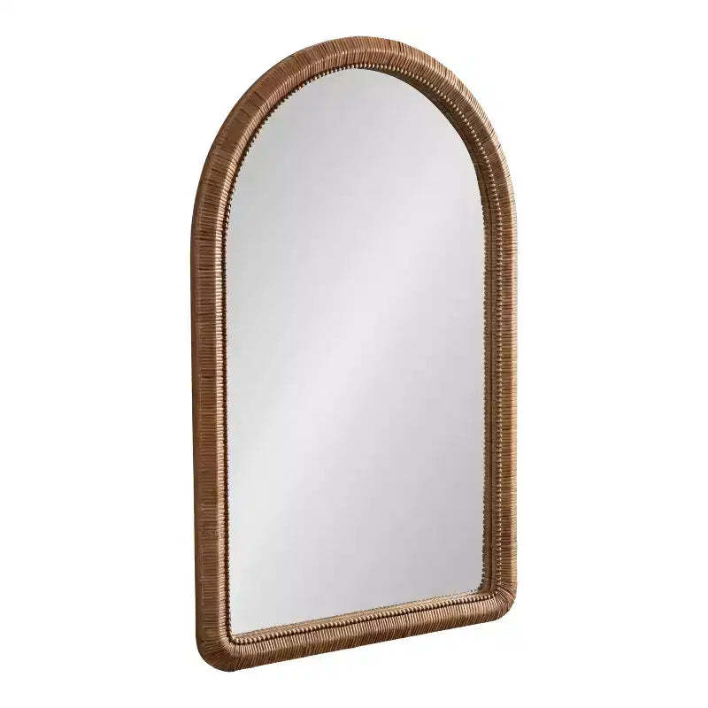 Kate and Laurel Rahfy Beaded Arch Framed Wall Mirror
