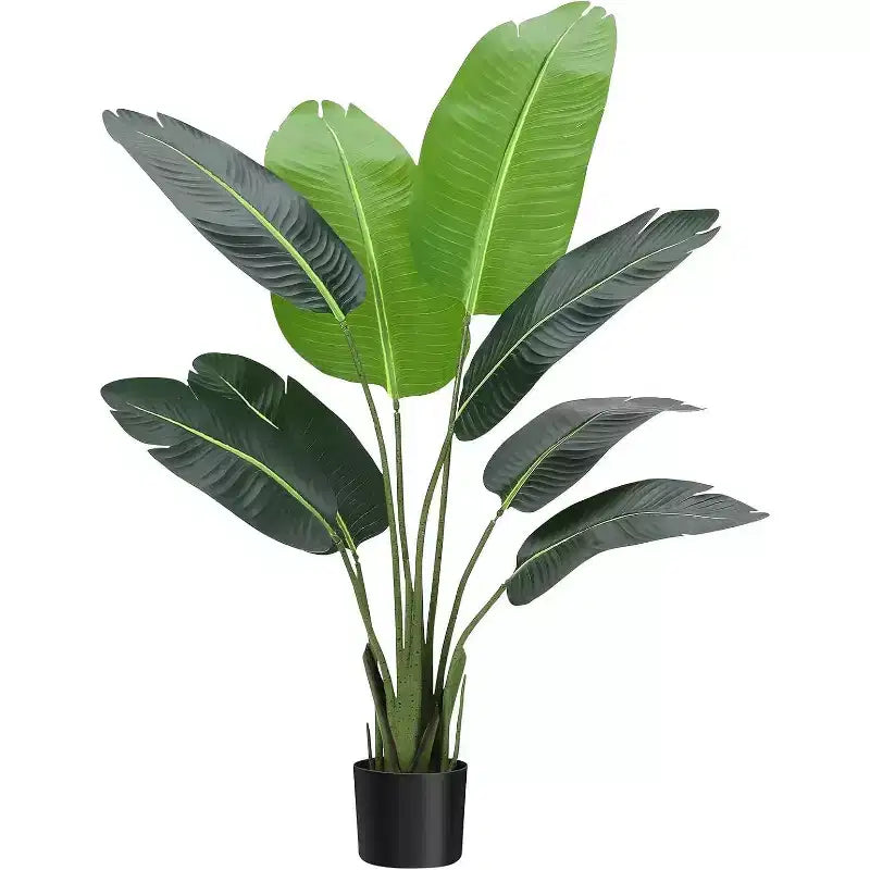 Acekool 48 Artificial Bird of Paradise - Realistic Tropical Faux Plant