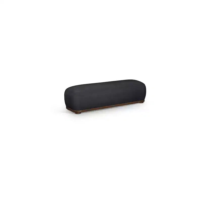 Meridian Furniture,Calum Chenille Fabric Bench