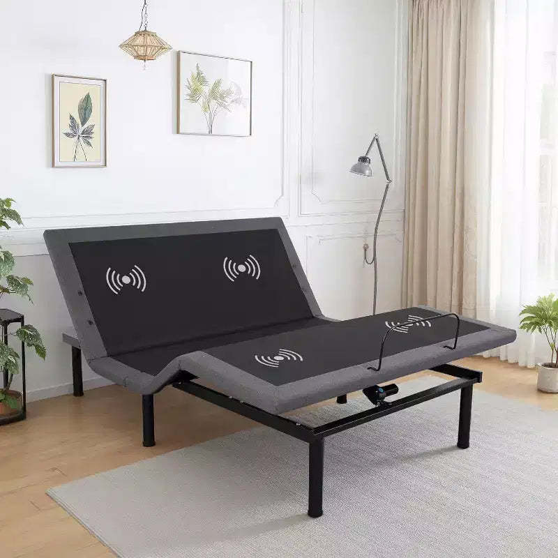 Acekool Queen Adjustable Bed - Massage & USB Charging
